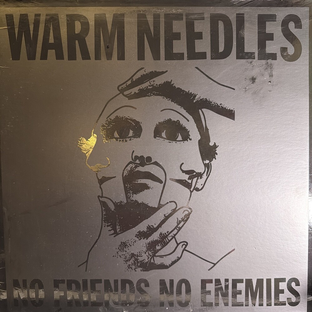 Warm Needles - No Friends No Enemies Clear Vinyl EP Record RARE 2017 UK Punk